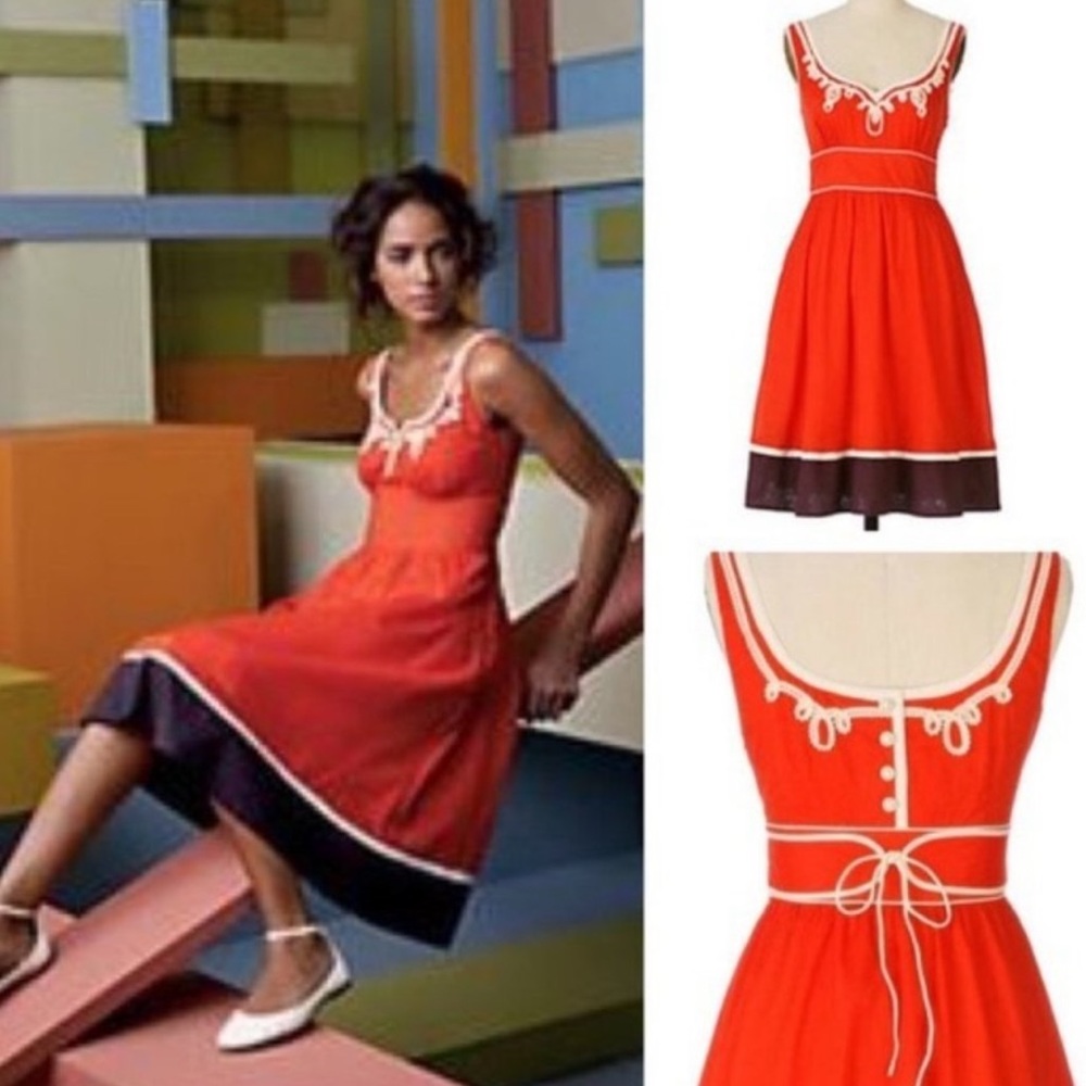 Anthropologie Floreat Dress